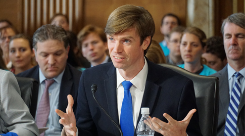 National Wildlife Federation CEO/President Collin O'Mara testifying in the US House